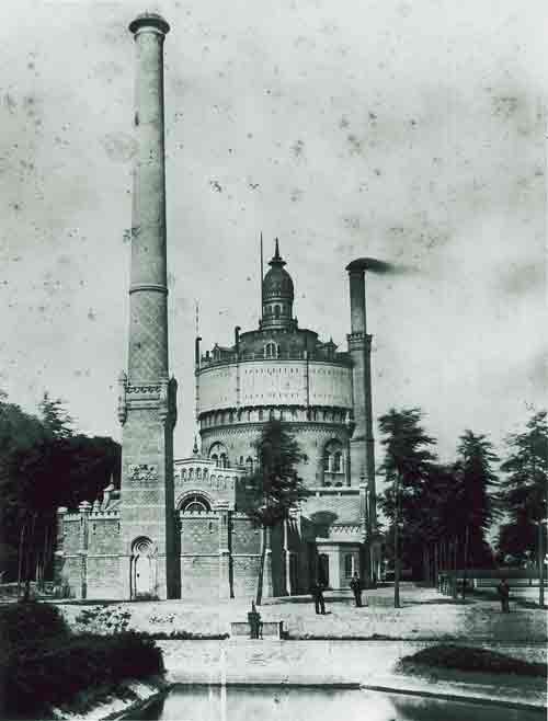 Watertoren en machinehuis DWL